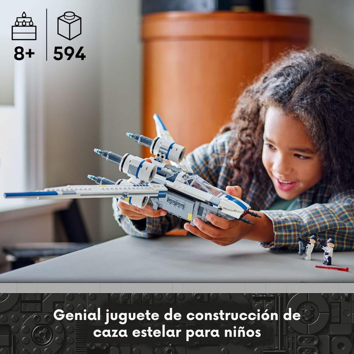 Lego Star Wars - Juego de Bloques Caza Espacial Rebelde U-Wing