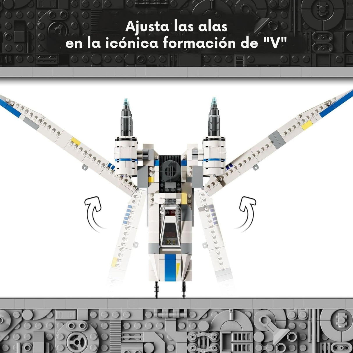 Lego Star Wars - Juego de Bloques Caza Espacial Rebelde U-Wing