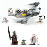 Lego Star Wars - Juego de Bloques Caza Estelar N-1 de Mando y Grogu