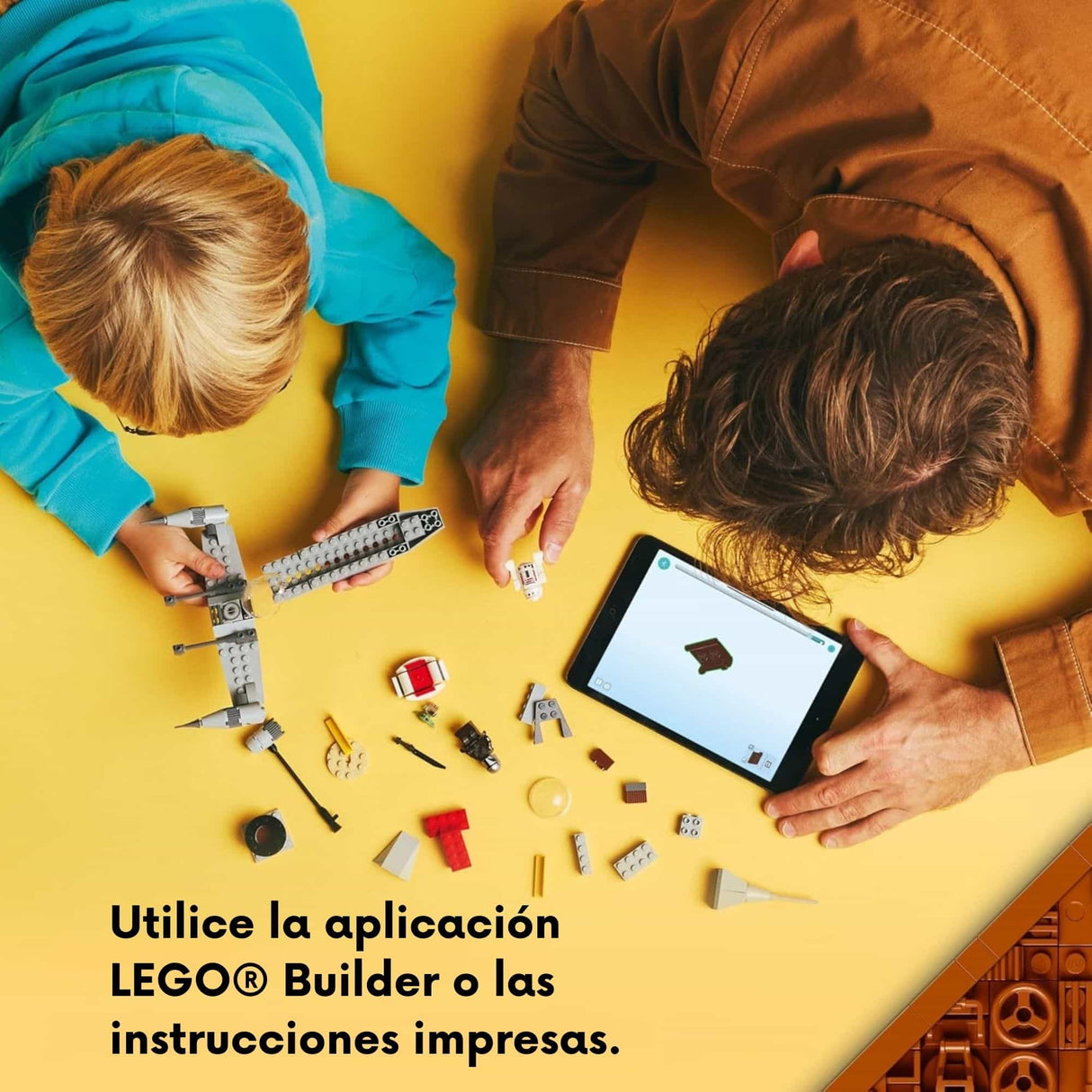 Lego Star Wars - Juego de Bloques Caza Estelar N-1 de Mando y Grogu