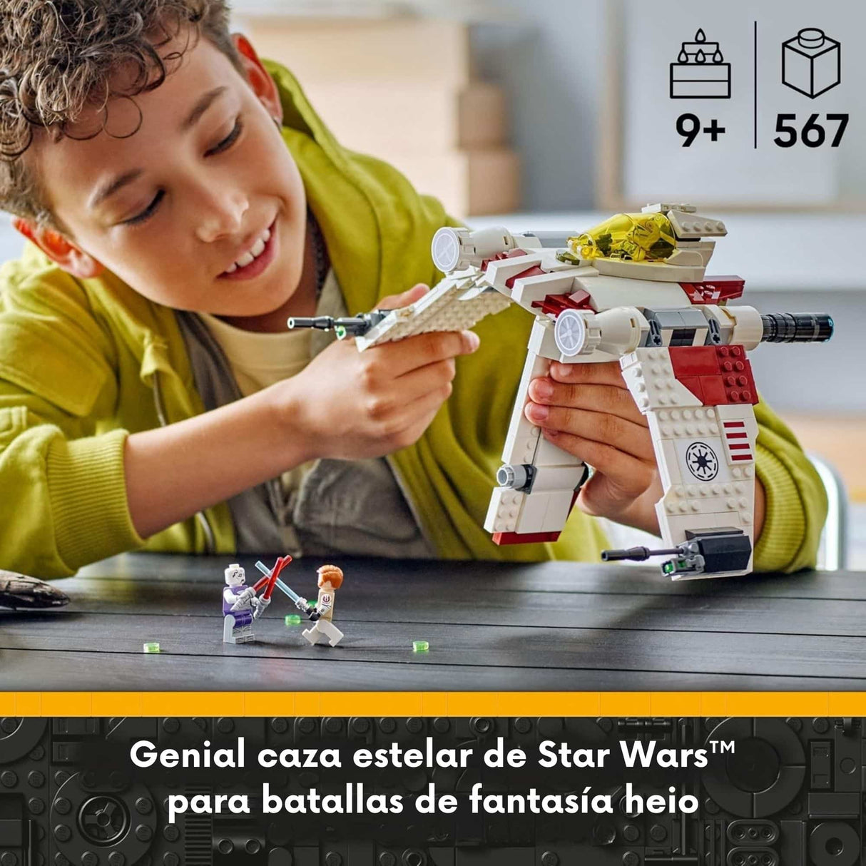 Lego Star Wars - Juego de Bloques Caza Estelar V-19 Torrent