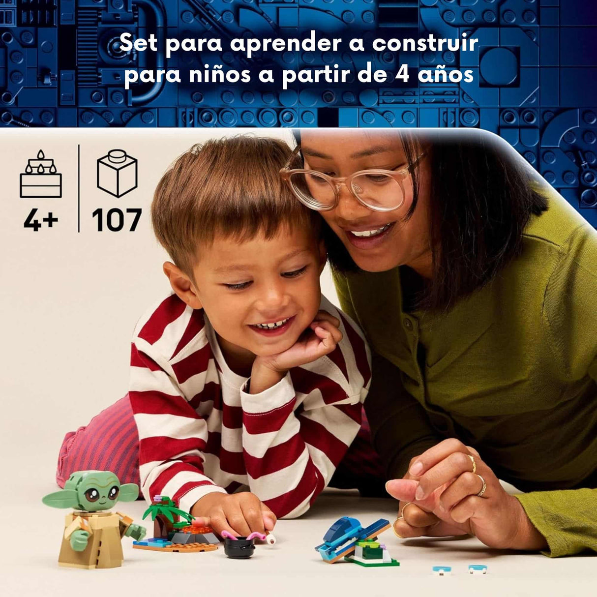 Lego Star Wars - Juego de Bloques Hogar de Grogu