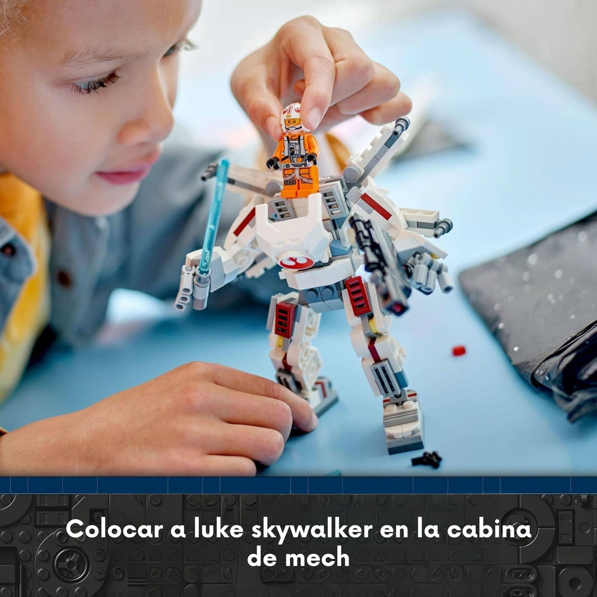 Lego Star Wars - Juego de Bloques Meca X-Wing de Luke Skywalker