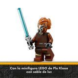 Lego Star Wars - Juego de Bloques Microfighter: Caza Estelar Jedi de Plo Koon
