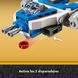 Lego Star Wars - Juego de Bloques Microfighter: Y-Wing del Capitán Rex