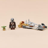 Lego Star Wars - Juego de Bloques Moto Speeder del Mandaloriano Y Grogu