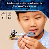 Lego Star Wars - Juego de Bloques Moto Speeder del Mandaloriano Y Grogu