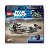 Lego Star Wars - Juego de Bloques Moto Speeder del Mandaloriano Y Grogu