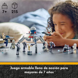Lego Star Wars - Juego de Bloques Pack de Combate: Clon Trooper y Droides de Batalla