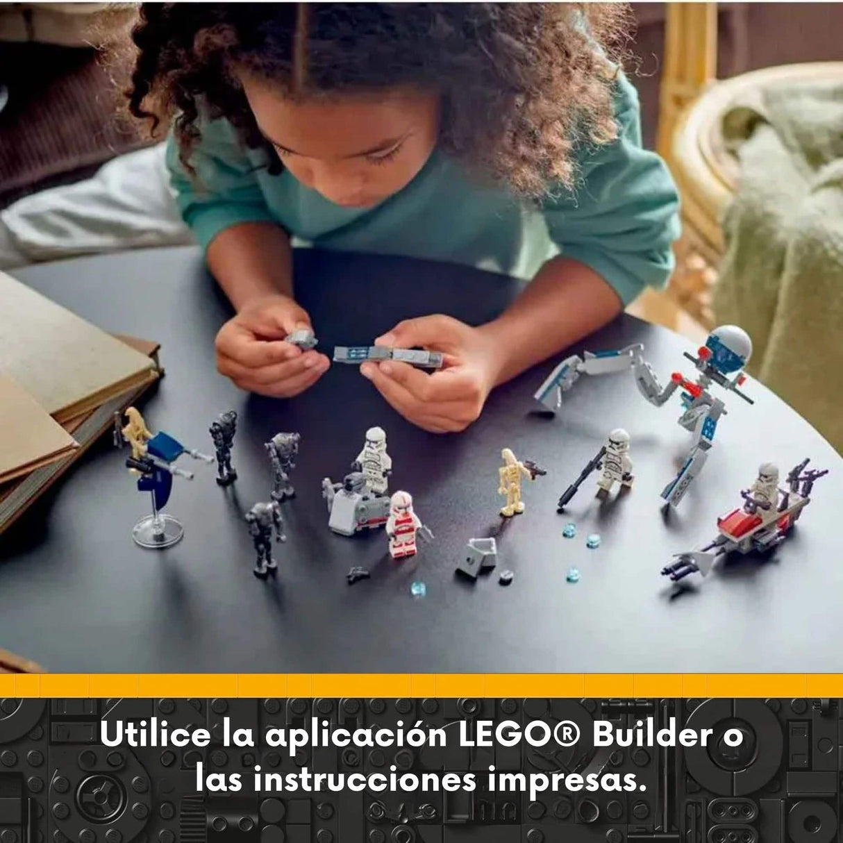 Lego Star Wars - Juego de Bloques Pack de Combate: Clon Trooper y Droides de Batalla