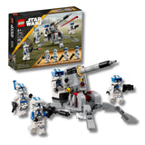 Lego Star Wars - Juego de Bloques Pack de Combate: Clon Troopers de la 501