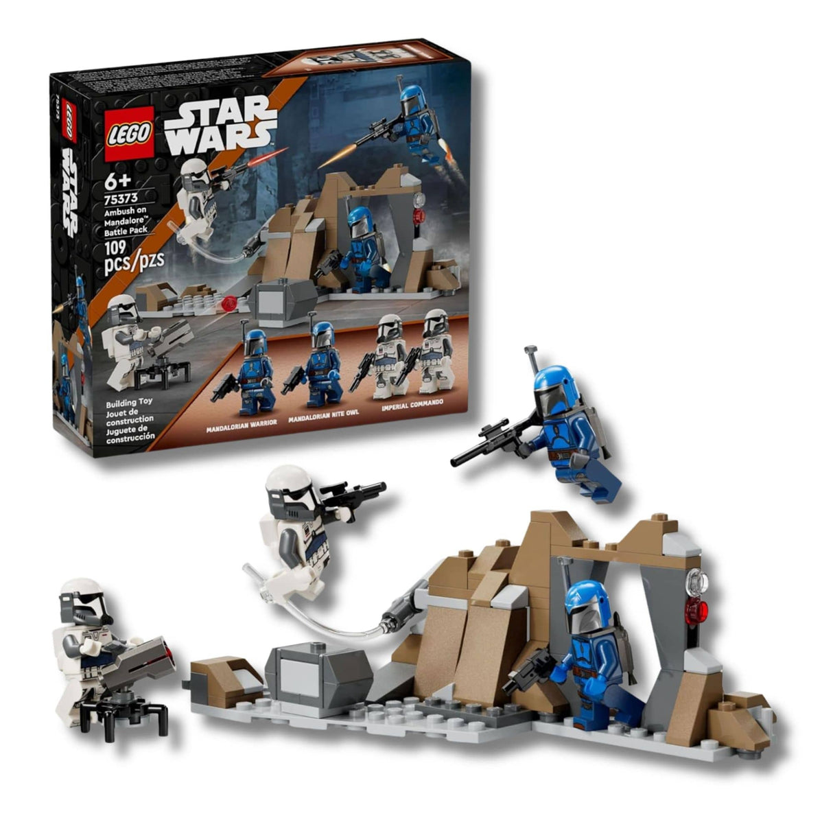 Lego Star Wars - Juego de Bloques Pack de Combate: Emboscada en Mandalore
