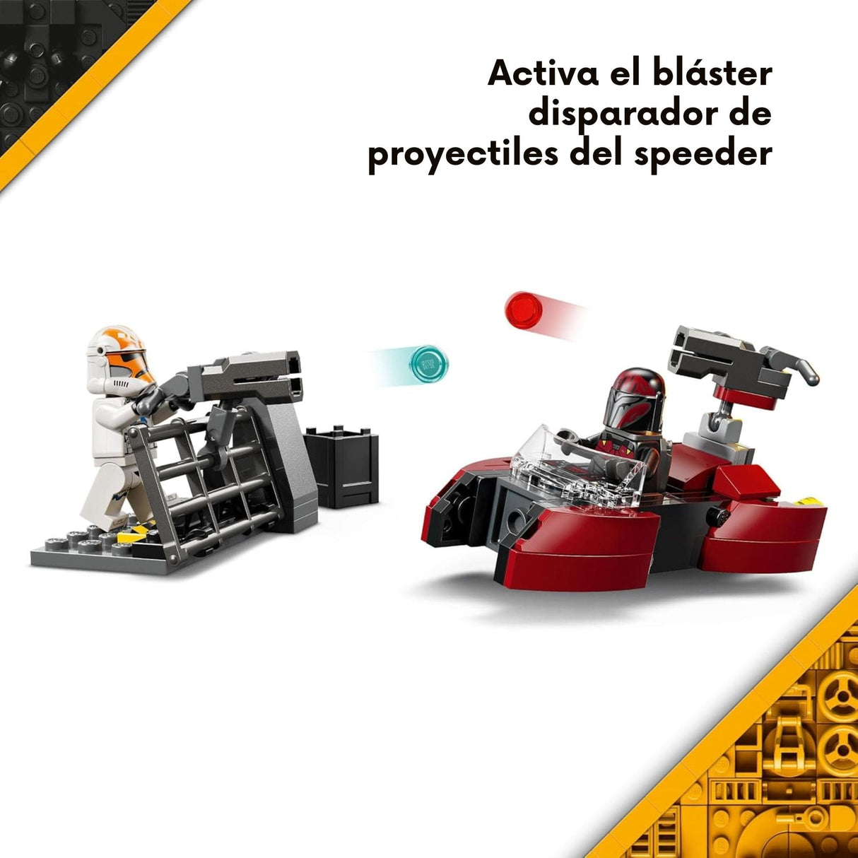 Lego Star Wars - Juego de Bloques Pack de Combate: Sitio de Mandalore