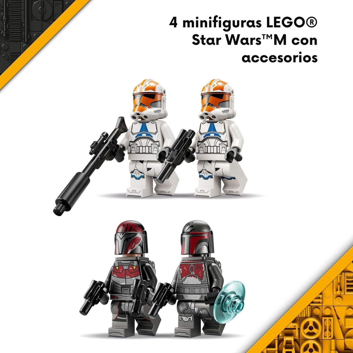 Lego Star Wars - Juego de Bloques Pack de Combate: Sitio de Mandalore