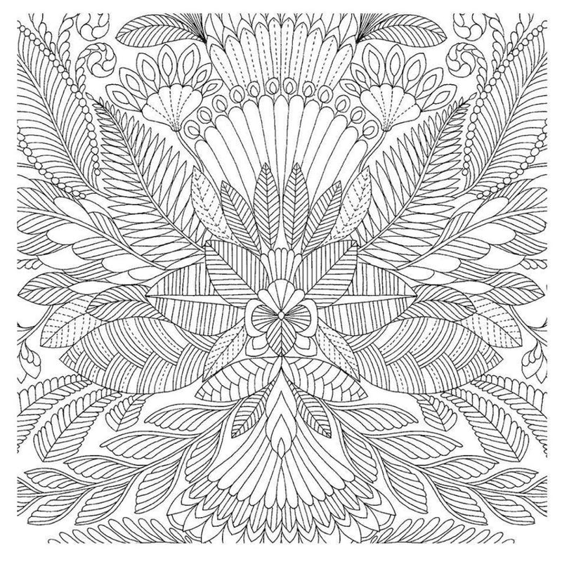 Maravilloso Mundo Tropical: Miniaturas para Colorear - Millie Marotta ...