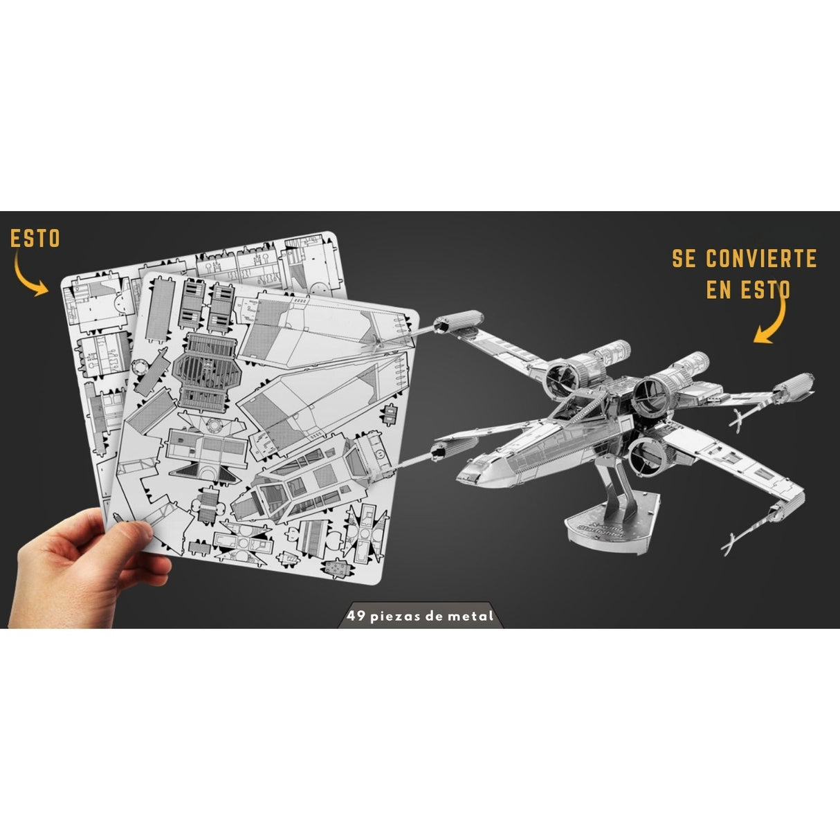 Metal Earth - Model Kit Star Wars X-Wing Starfighter