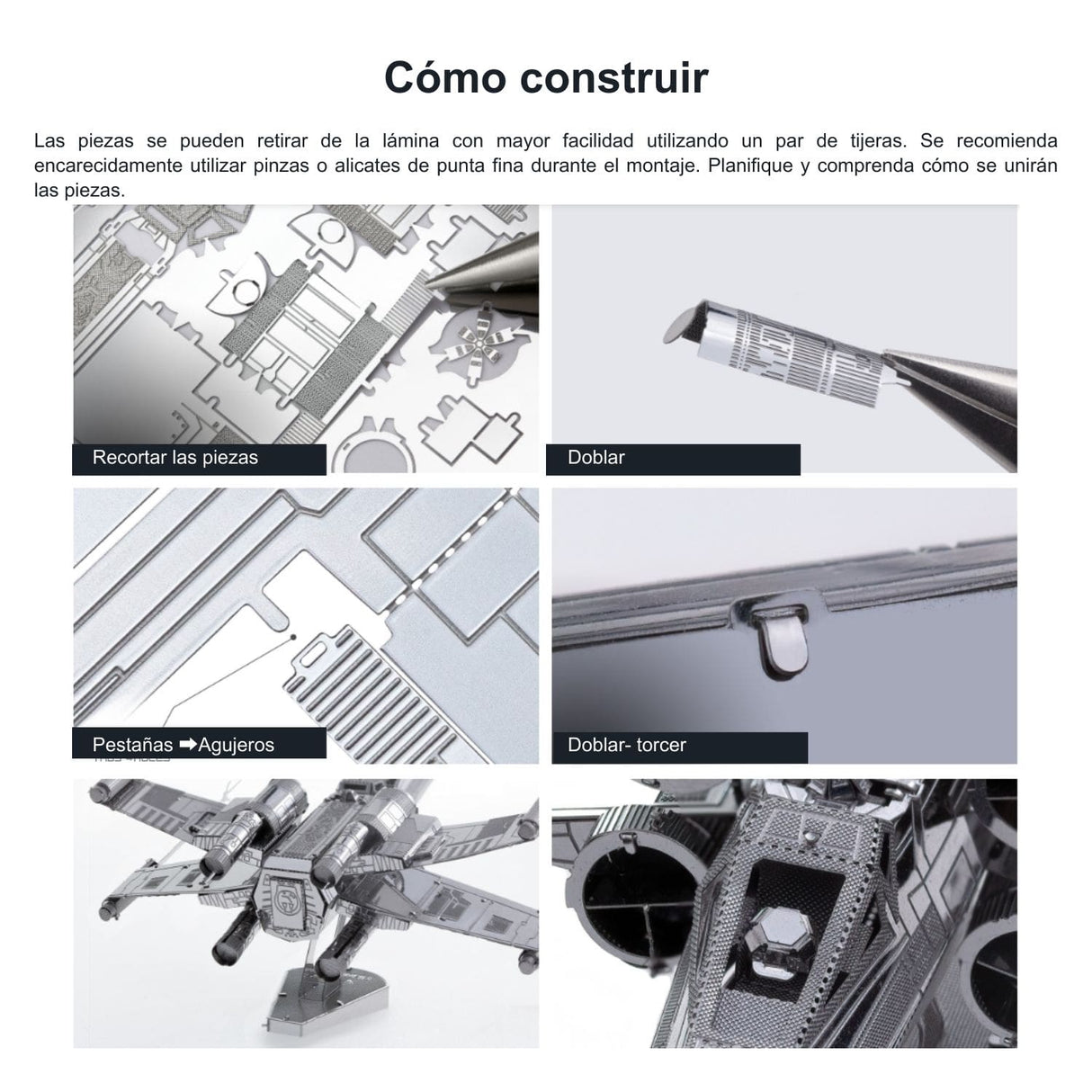 Metal Earth - Model Kit Star Wars X-Wing Starfighter
