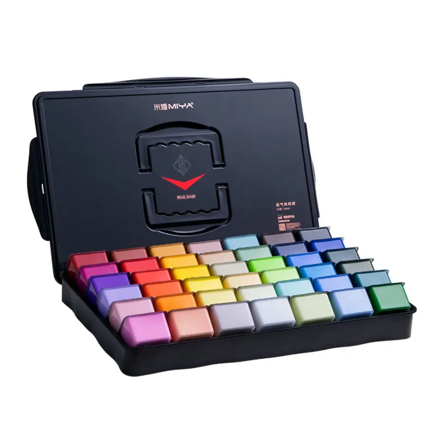 Miya Gouache Set 42 Pinturas Estuche Blanco Negro – Dibu Chile