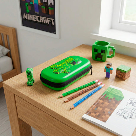 Mooving - Estuche para Lápices Box Minecraft