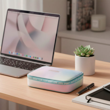 Mooving - Estuche para Lápices Maxi Trend Rainbow Fun