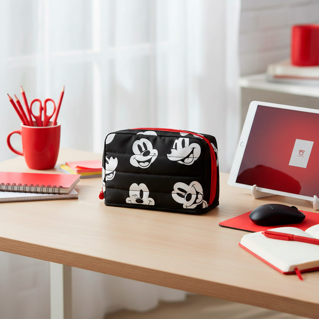 Mooving - Estuche para Lápices Slim Mickey