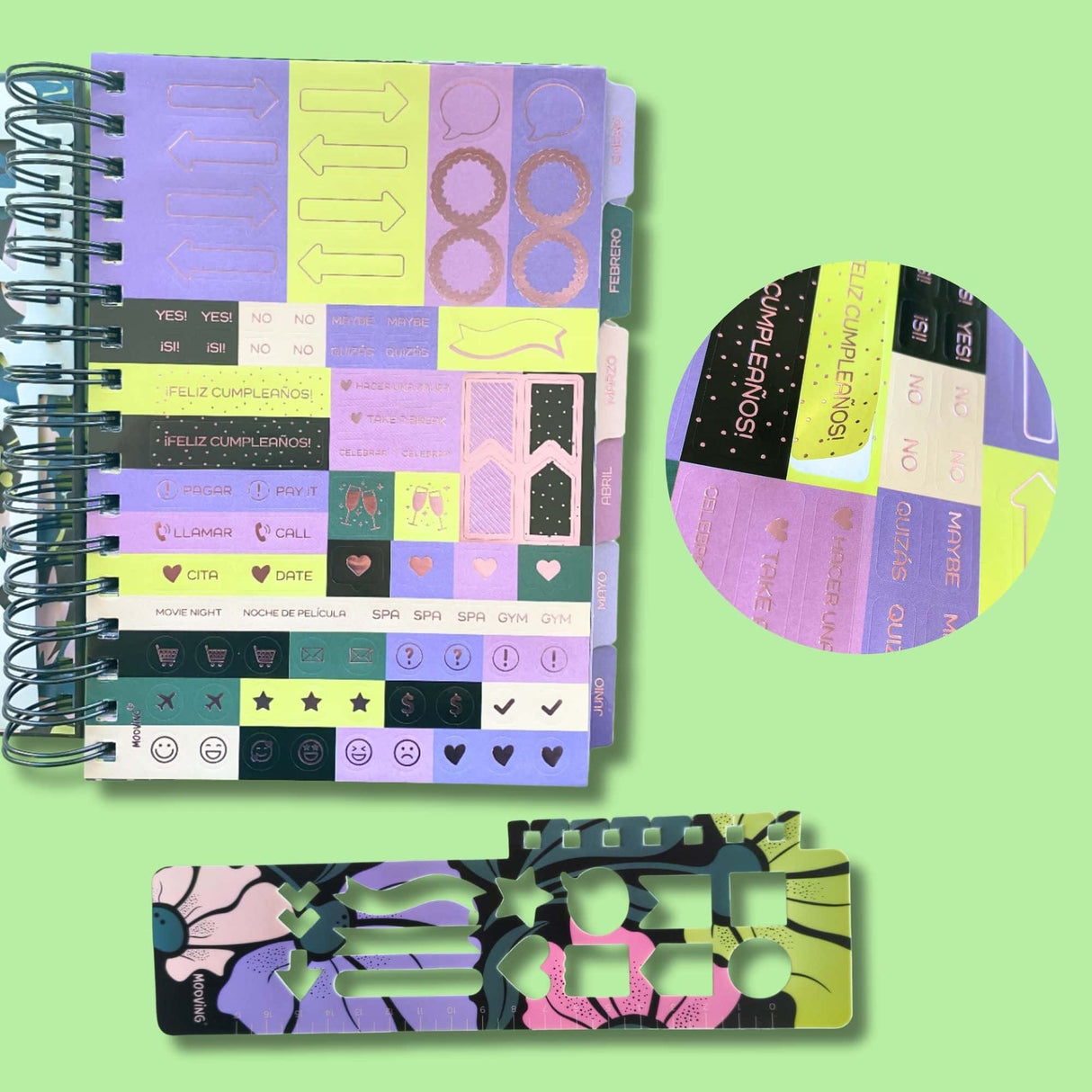 Mooving - Agenda 2026 Diaria Garden