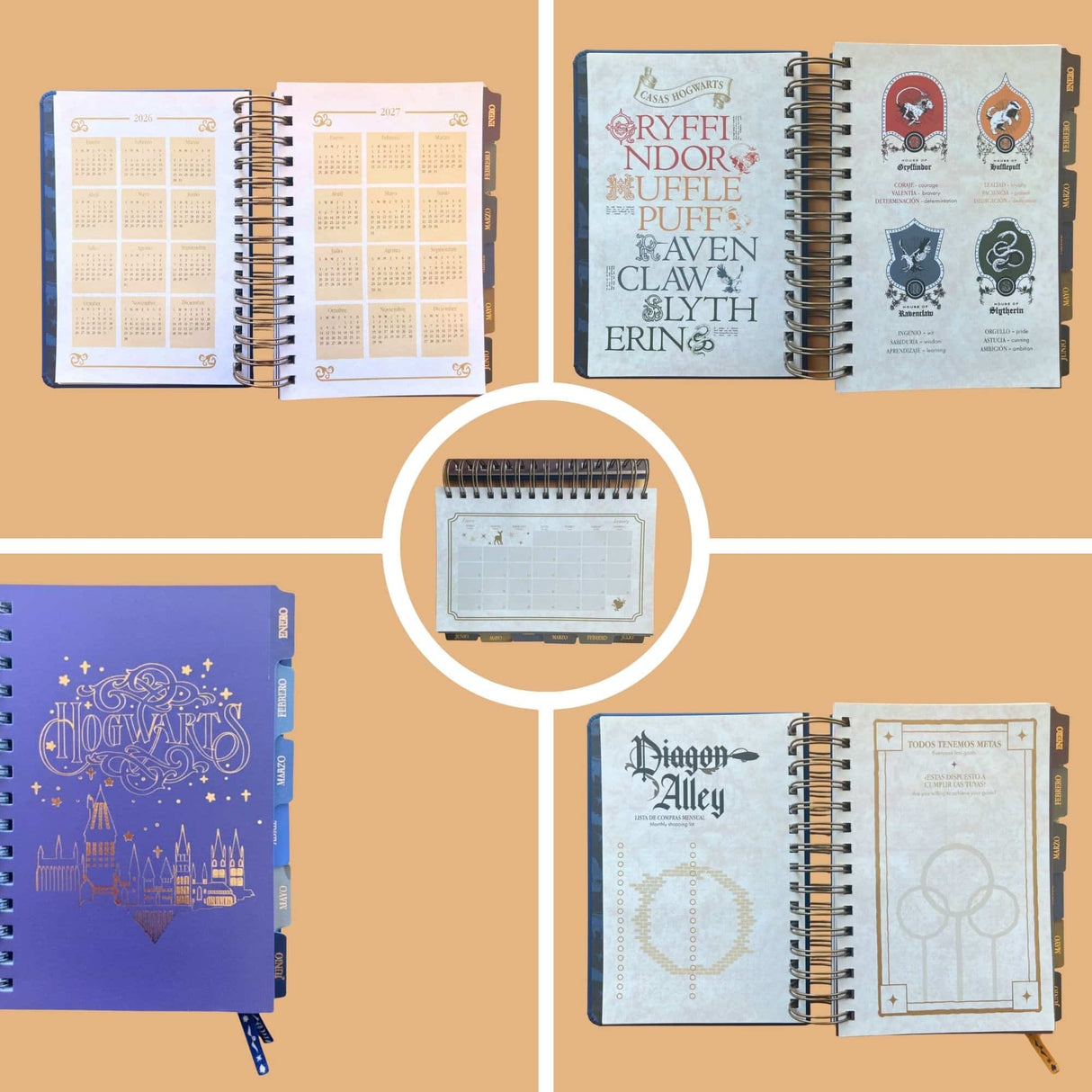 Mooving - Agenda 2026 Diaria Harry Potter