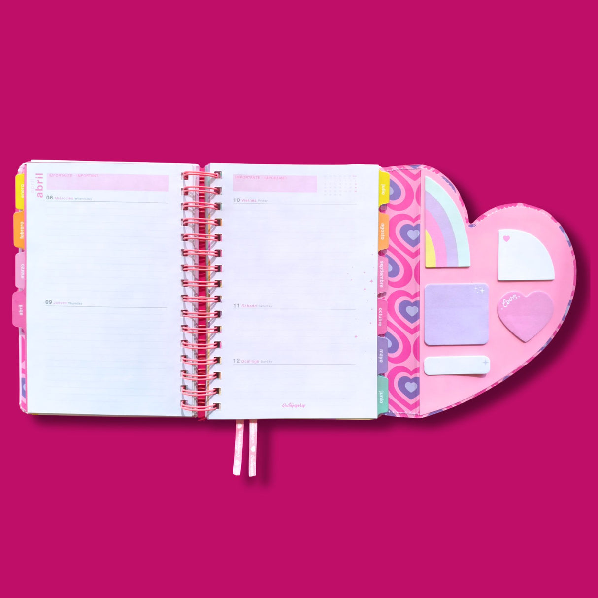 Mooving - Agenda 2026 Diaria Quitapesares