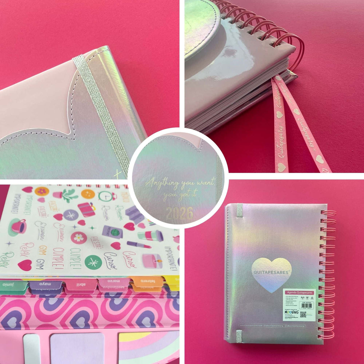 Mooving - Agenda 2026 Diaria Quitapesares