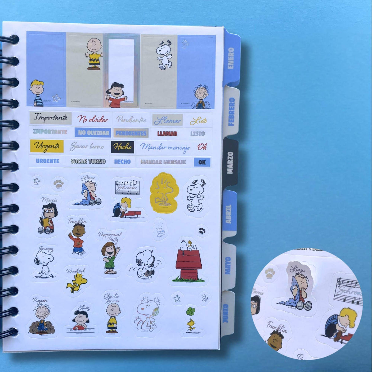 Mooving - Agenda 2026 Diaria Snoopy