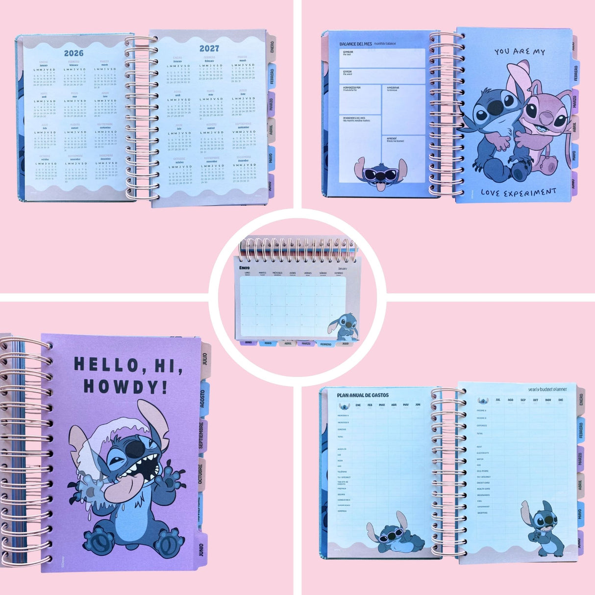 Mooving - Agenda 2026 Diaria Stitch