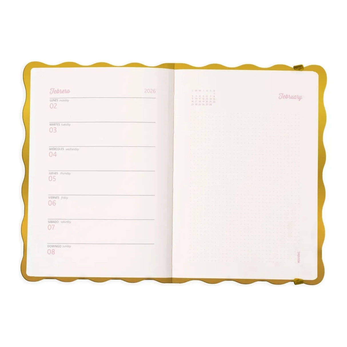 Mooving - Agenda 2026 Semanal Inspire