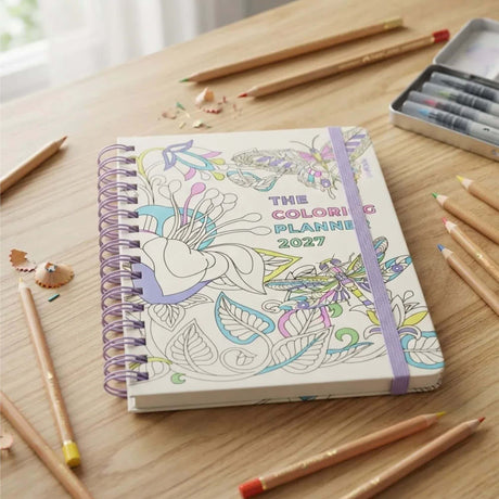 Mooving - Agenda 2027 Semanal The Coloring Planner