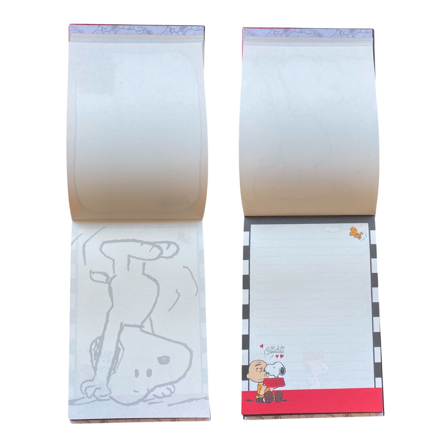 snoopyページ Block de Notas de Snoopy Mooving at Work 17 x 12 cm 120 h – Dibu Chile