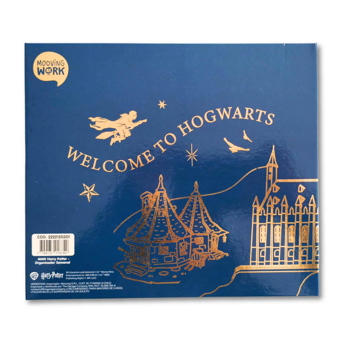 Mooving at Work - Planner Organizador Semanal Harry Potter