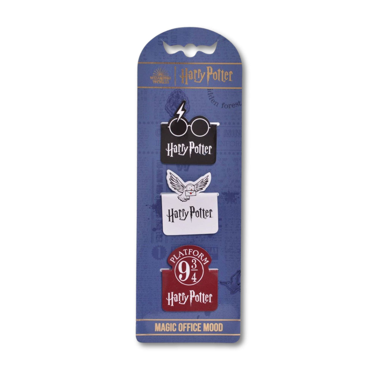 Mooving at Work - Set 3 Marcapáginas Magnéticos Harry Potter