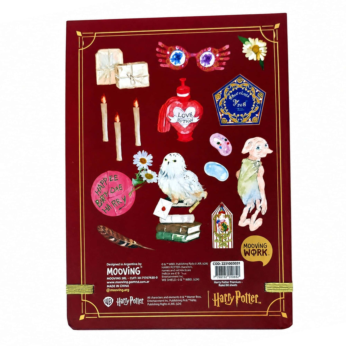 Mooving at Work - Stickers Book Harry Potter