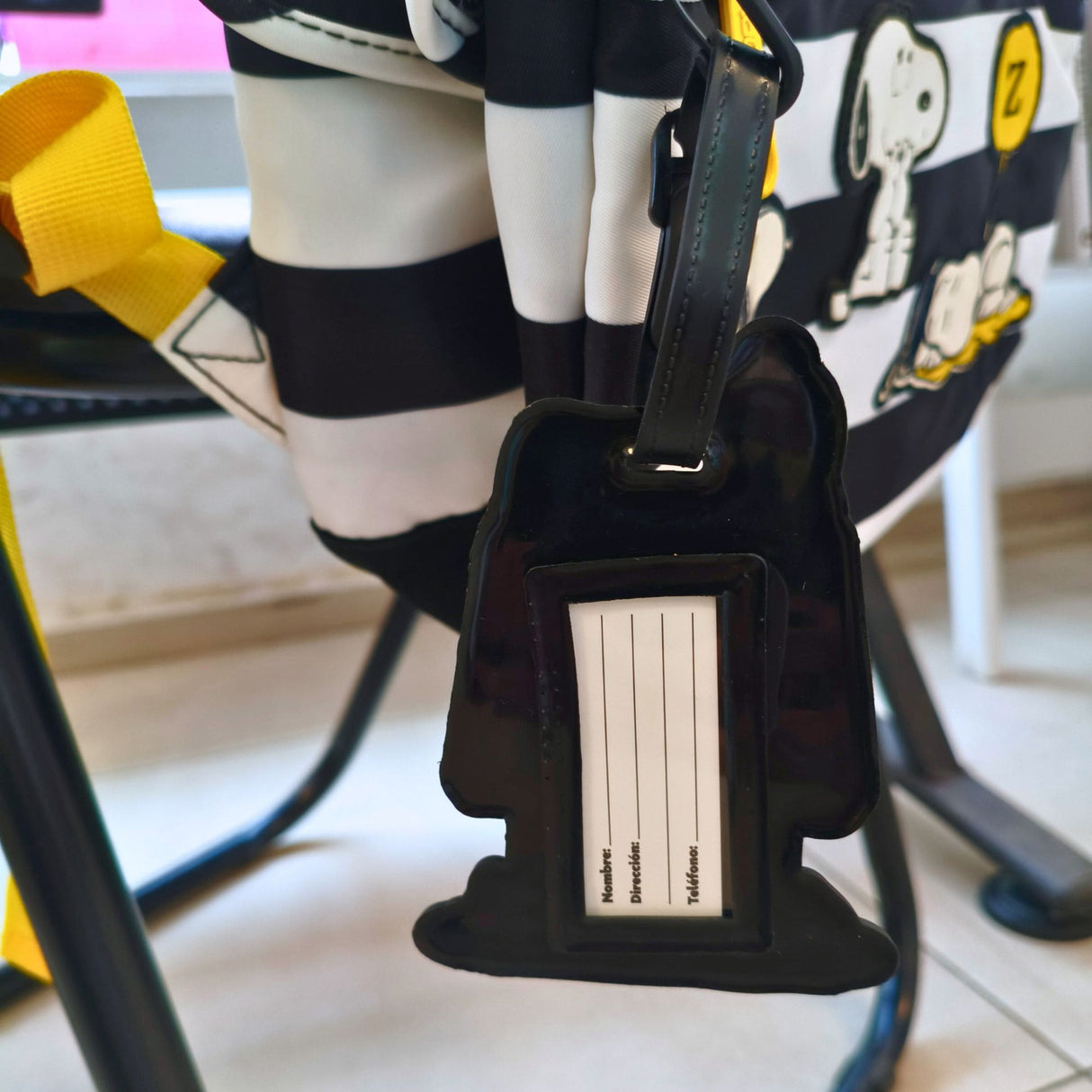 Mooving at Work - Tag para Mochila Snoopy