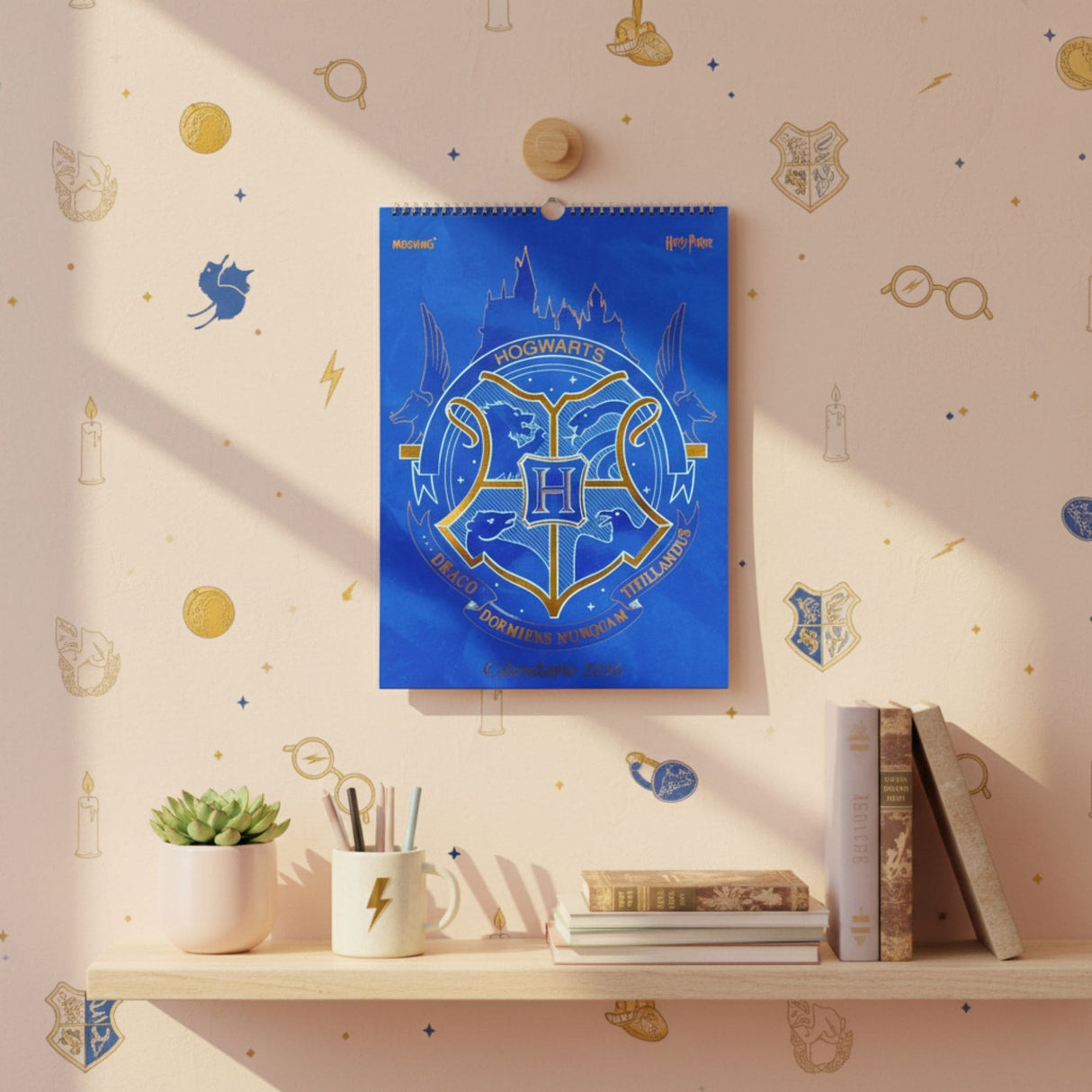 Mooving - Calendario 2026 Harry Potter 40 x 30 cm