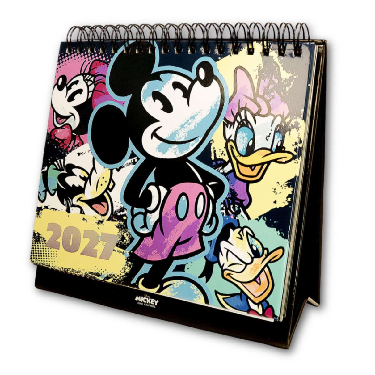 Mooving - Calendario 2027 Mickey & Friends Escritorio