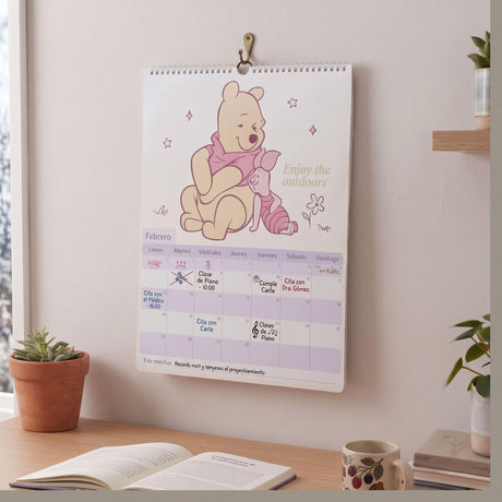 Mooving - Calendario 2027 Winnie the Pooh 40 x 30 cm