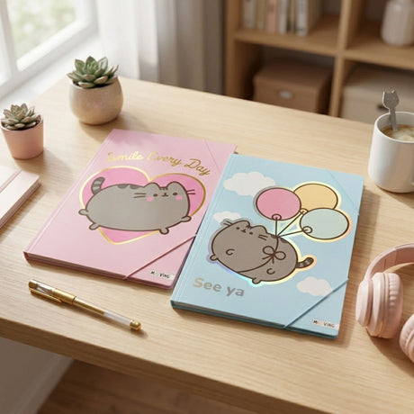 Mooving - Carpeta Oficio 3 Solapas Pusheen