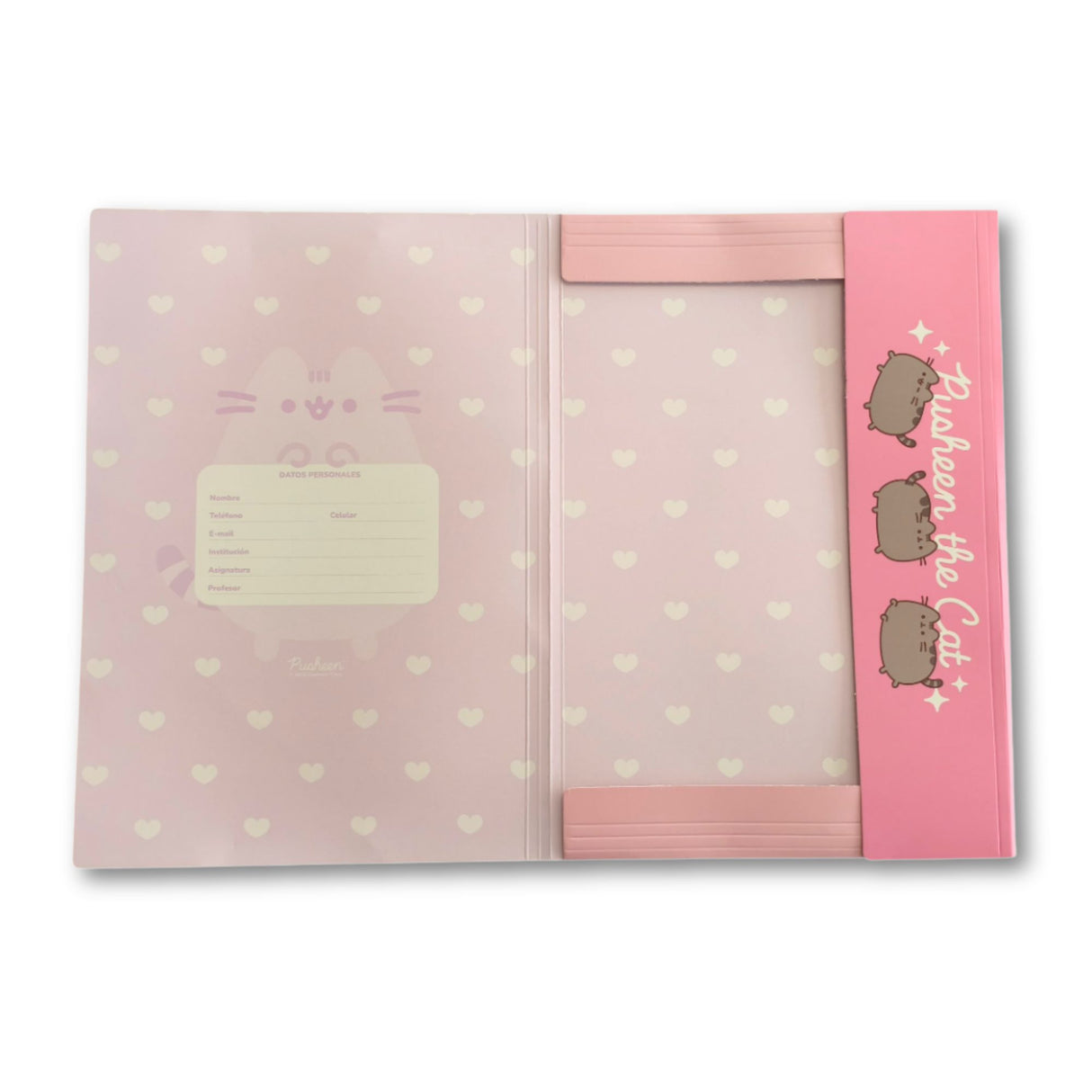Mooving - Carpeta Oficio 3 Solapas Pusheen