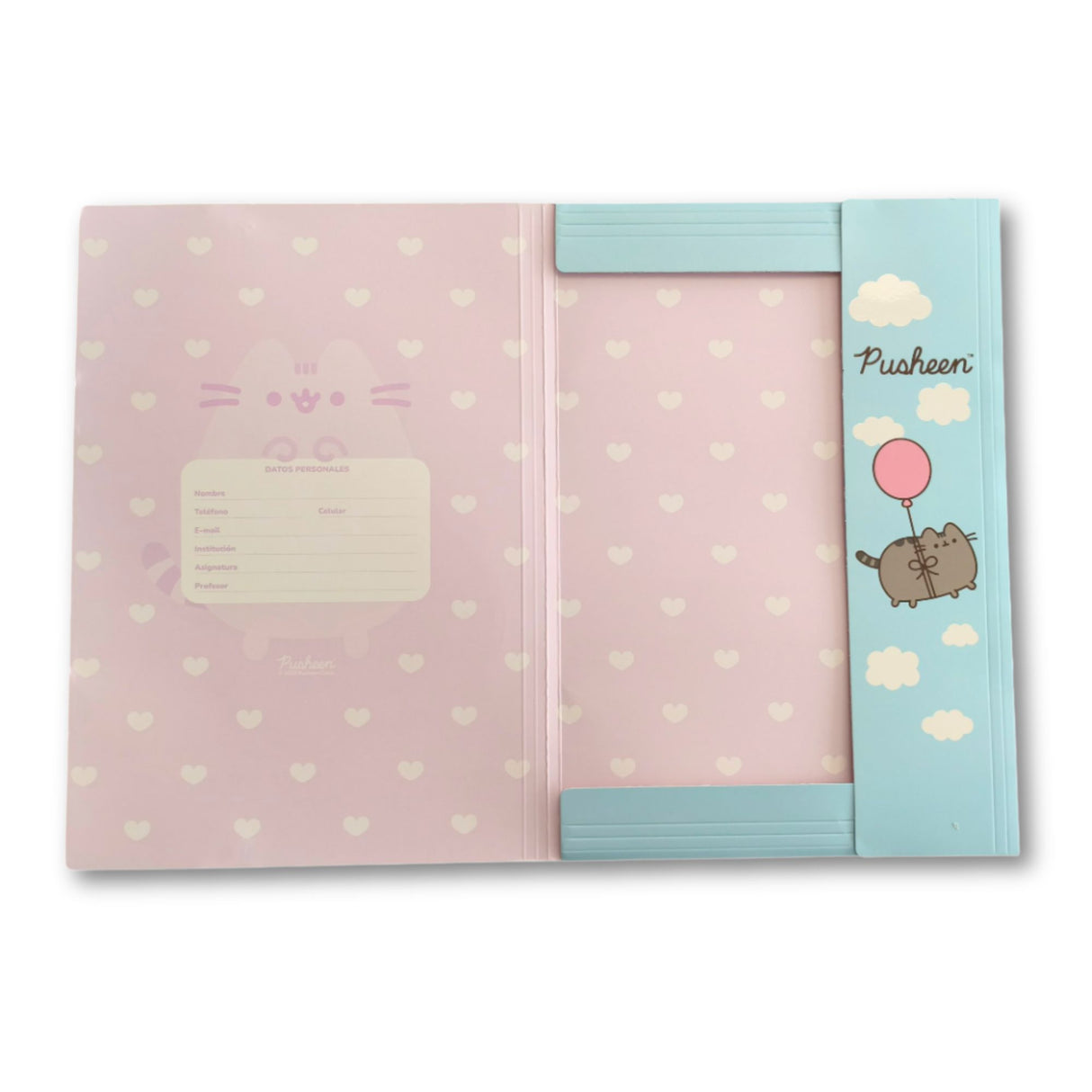 Mooving - Carpeta Oficio 3 Solapas Pusheen