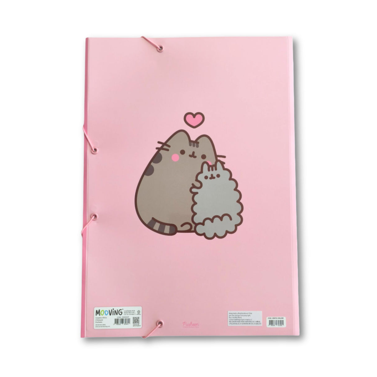 Mooving - Carpeta Oficio 3 Solapas Pusheen