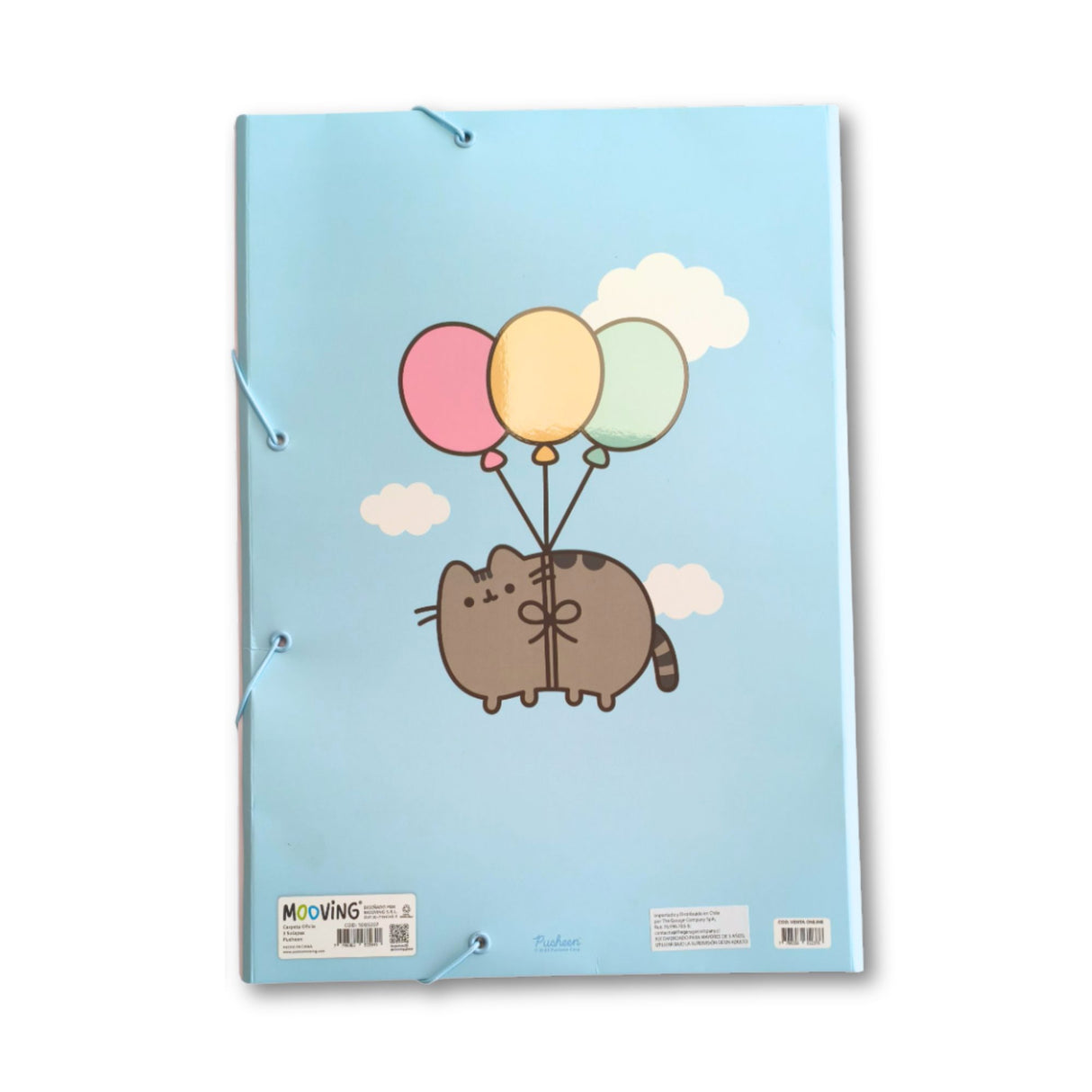 Mooving - Carpeta Oficio 3 Solapas Pusheen