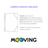 Mooving - Carpeta Oficio 3 Solapas Snoopy