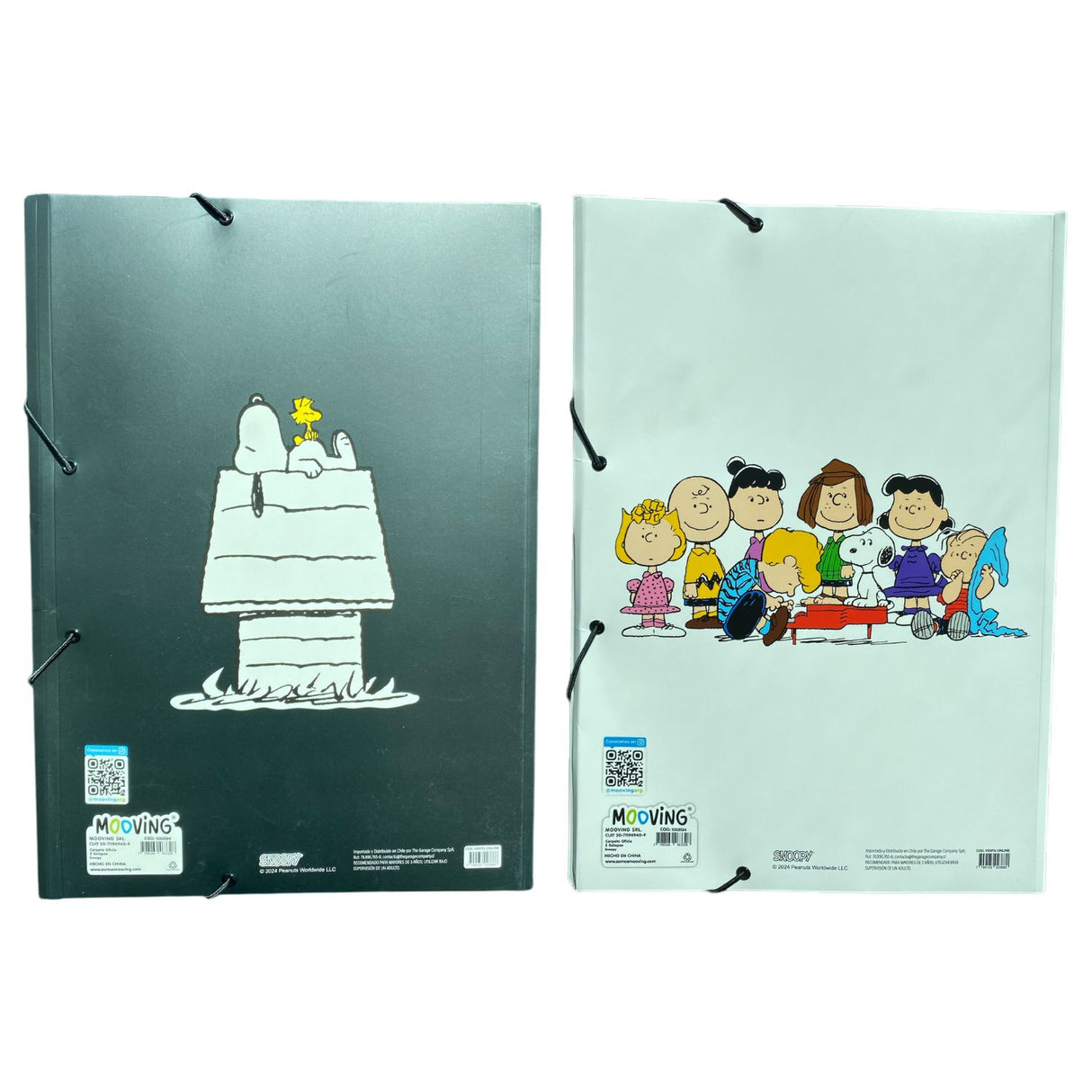 Mooving - Carpeta Oficio 3 Solapas Snoopy