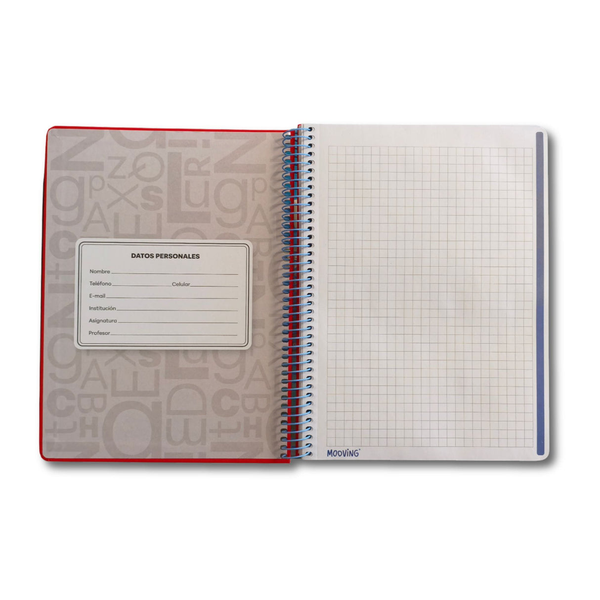 Mooving - Cuaderno Triple Carta Papel Premium 80 g Classic