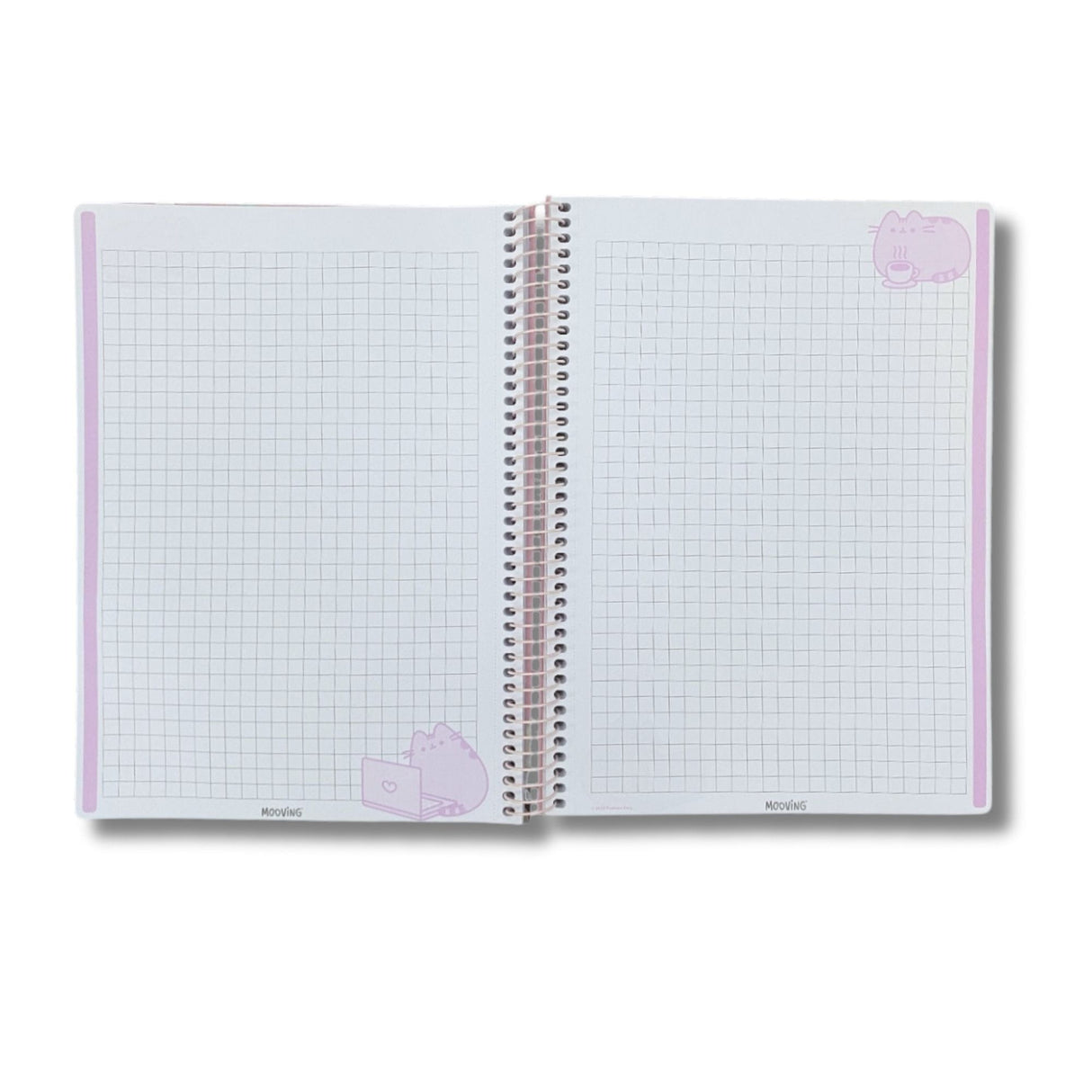 Mooving - Cuaderno Triple Carta Papel Premium 80 g Pusheen